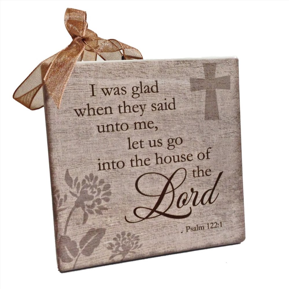 NWT Let Us Go Into the House of the Lord Plaque